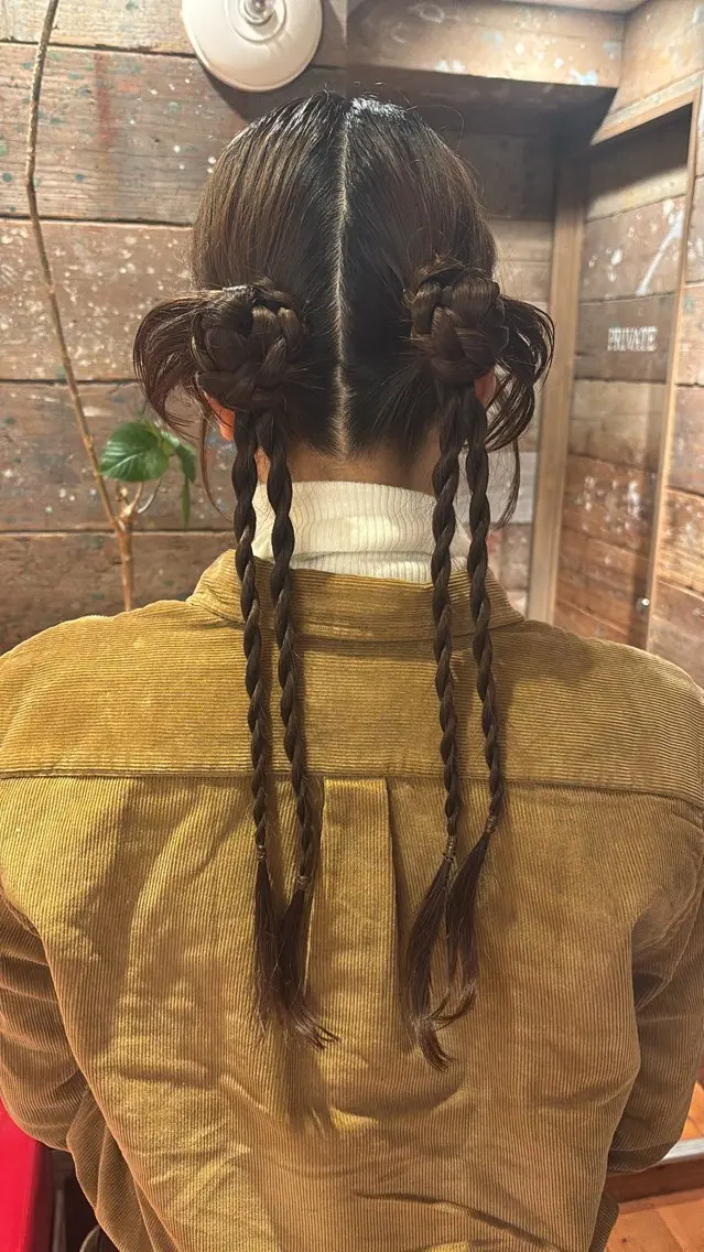 ロング 軍司 美夏のヘアスタイル