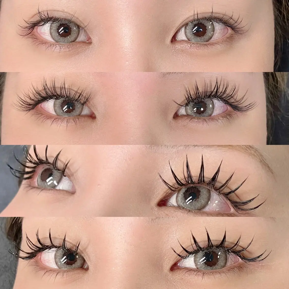 マツエク・マツパ 束感まつ毛 linda lashesのマツエク・マツパデザイン