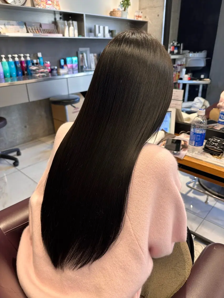 ロング 髪質改善 筑波 晃太のヘアスタイル