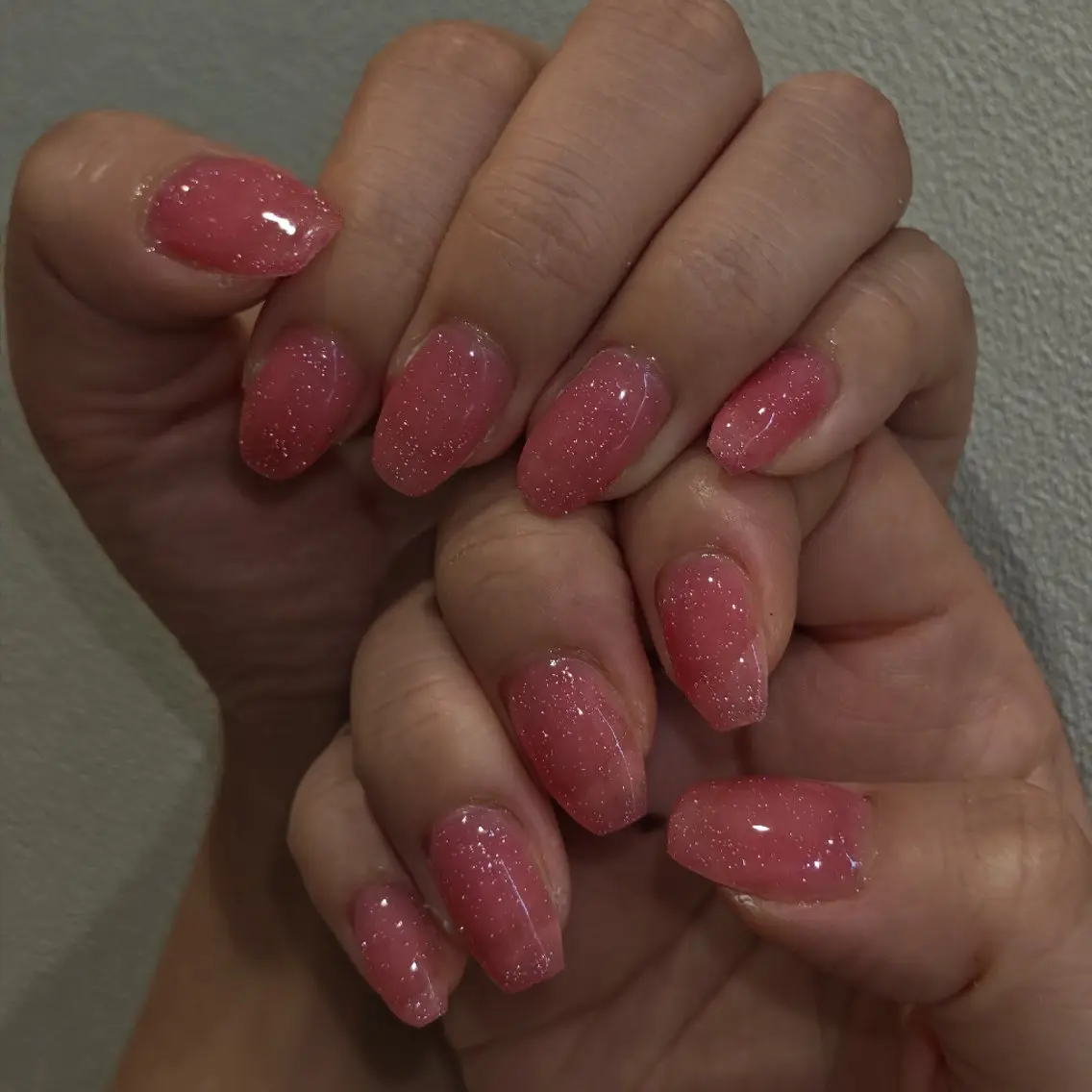 【キラキラで大人気︎🌟】モデル募集✨フラッシュネイルワンカラーの写真