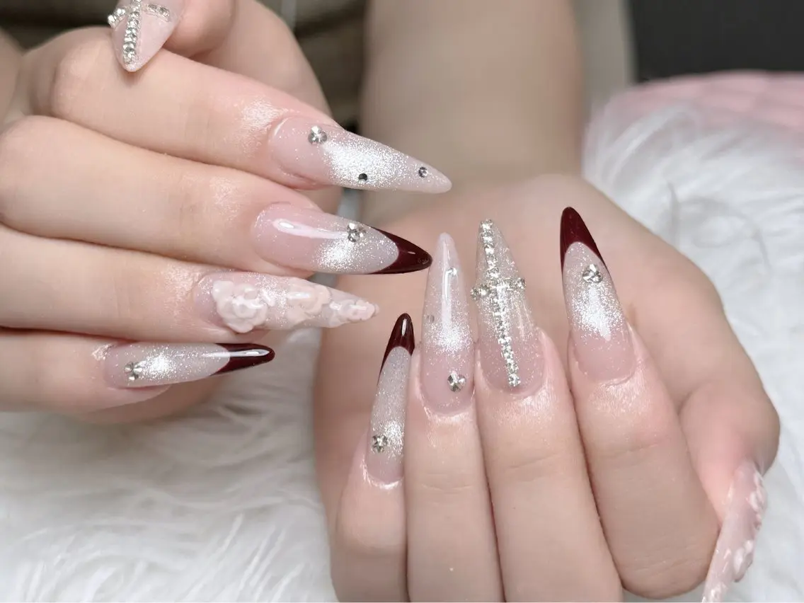 ネイル ハンドネイル ゆき このネイルデザイン
