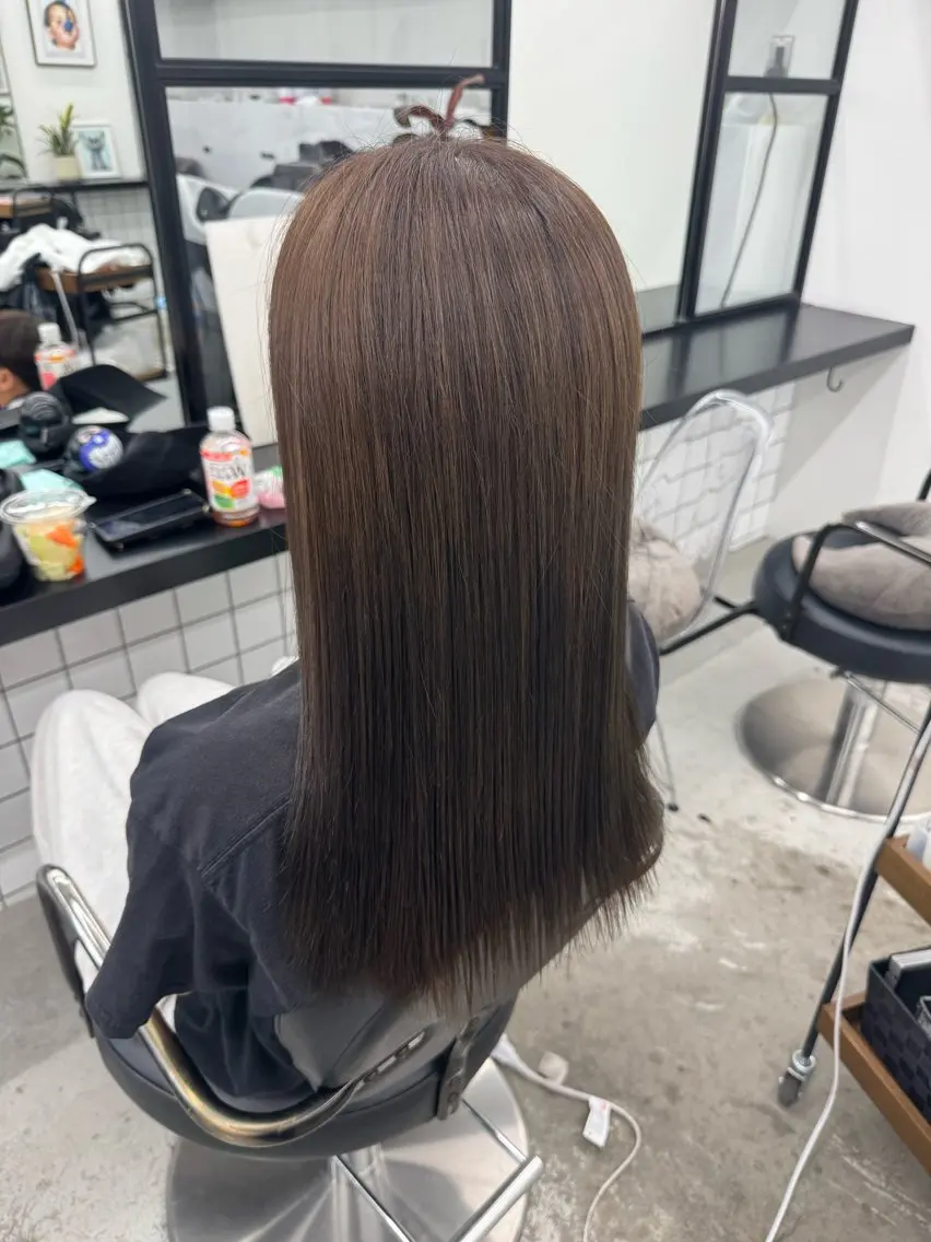 ロング カラー ヘアカラー 🩵しの🩵 JILLSTUDIOのヘアスタイル