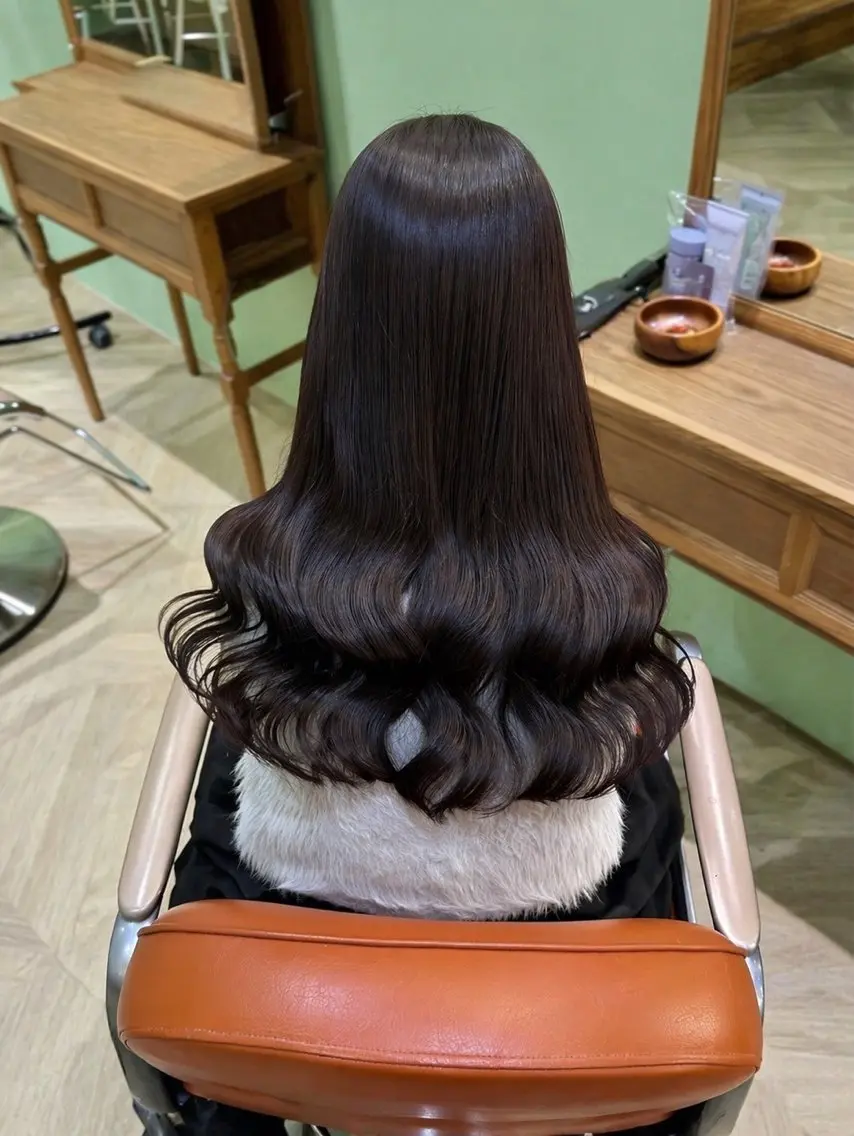 ロング ヘアセット りず♡横浜 ヘアメのヘアスタイル