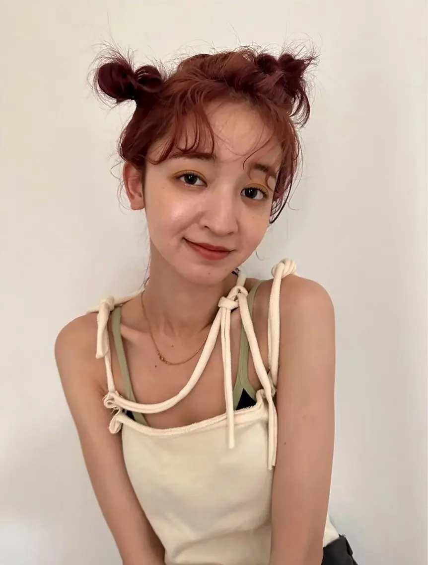 艶のでる暖色カラー❤️赤、オレンジ、ブラウンなど暖かみのある色ご提案します^_^の写真