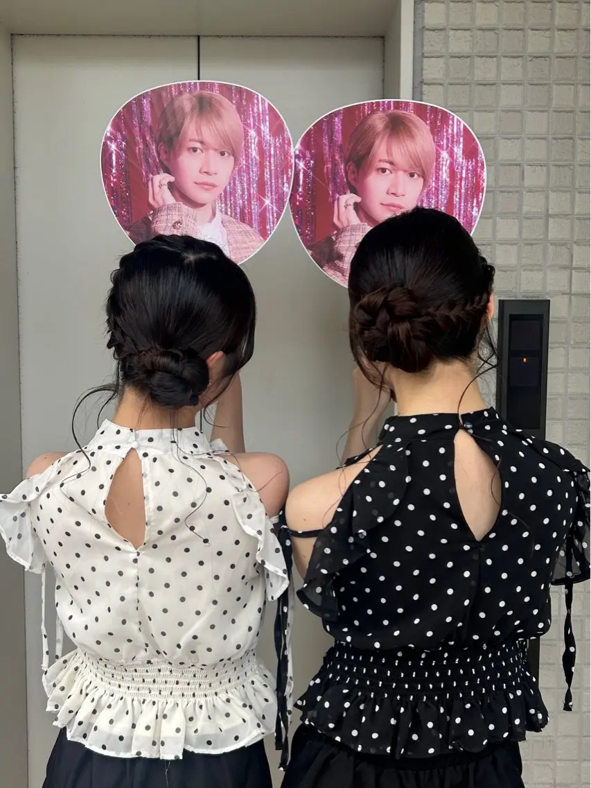 ヘアセット 💖シールエクステ 韓国ヘアmikotoのヘアスタイル