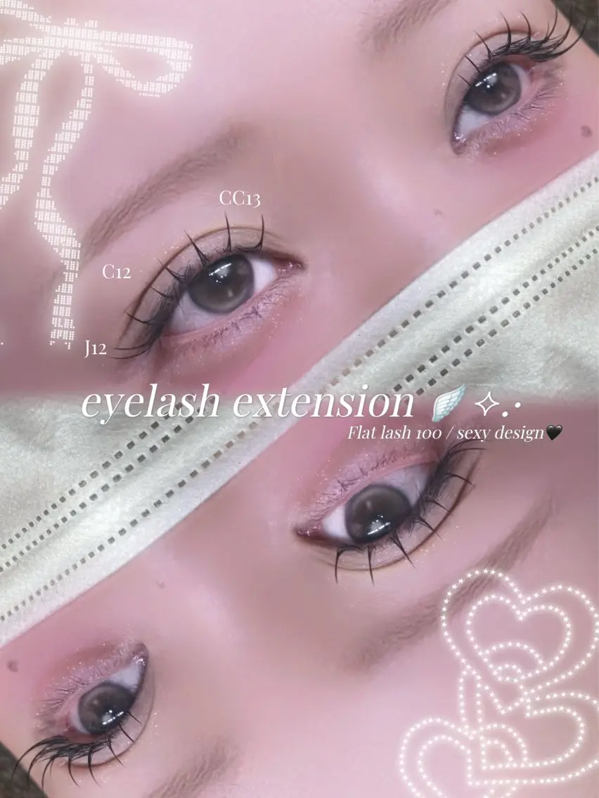 マツエク・マツパ 🎀マツエク/束感 𝑀𝐼𝑌𝑈🎀のマツエク・マツパデザイン