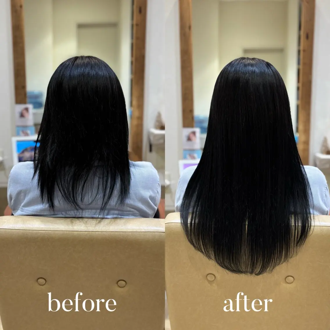 エクステ 𝐲𝐮𝐮𝐦𝐢 エクステ/ 艶カラーのヘアスタイル