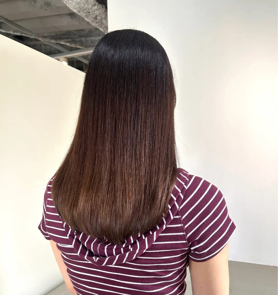 ロング カラー ヘアアレンジ ブリーチ 酸性ストレート カット ヘアカラー パーマ 縮毛矯正 トリートメント 🎀suzuna 透明感colorのヘアスタイル