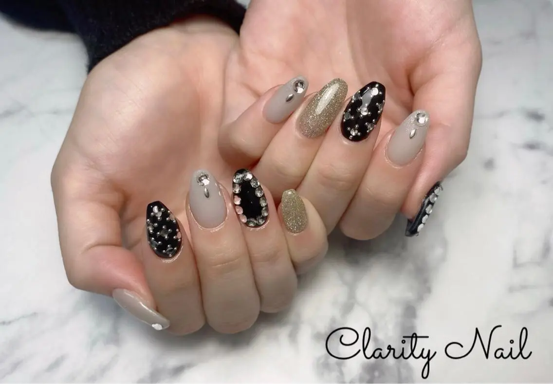 ネイル アートネイル 持ち込み ハンドネイル Clarity Nailのネイルデザイン
