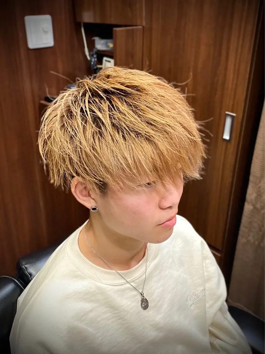 メンズ 三瓶まい  メンズ/ レディースカット✂️のヘアスタイル