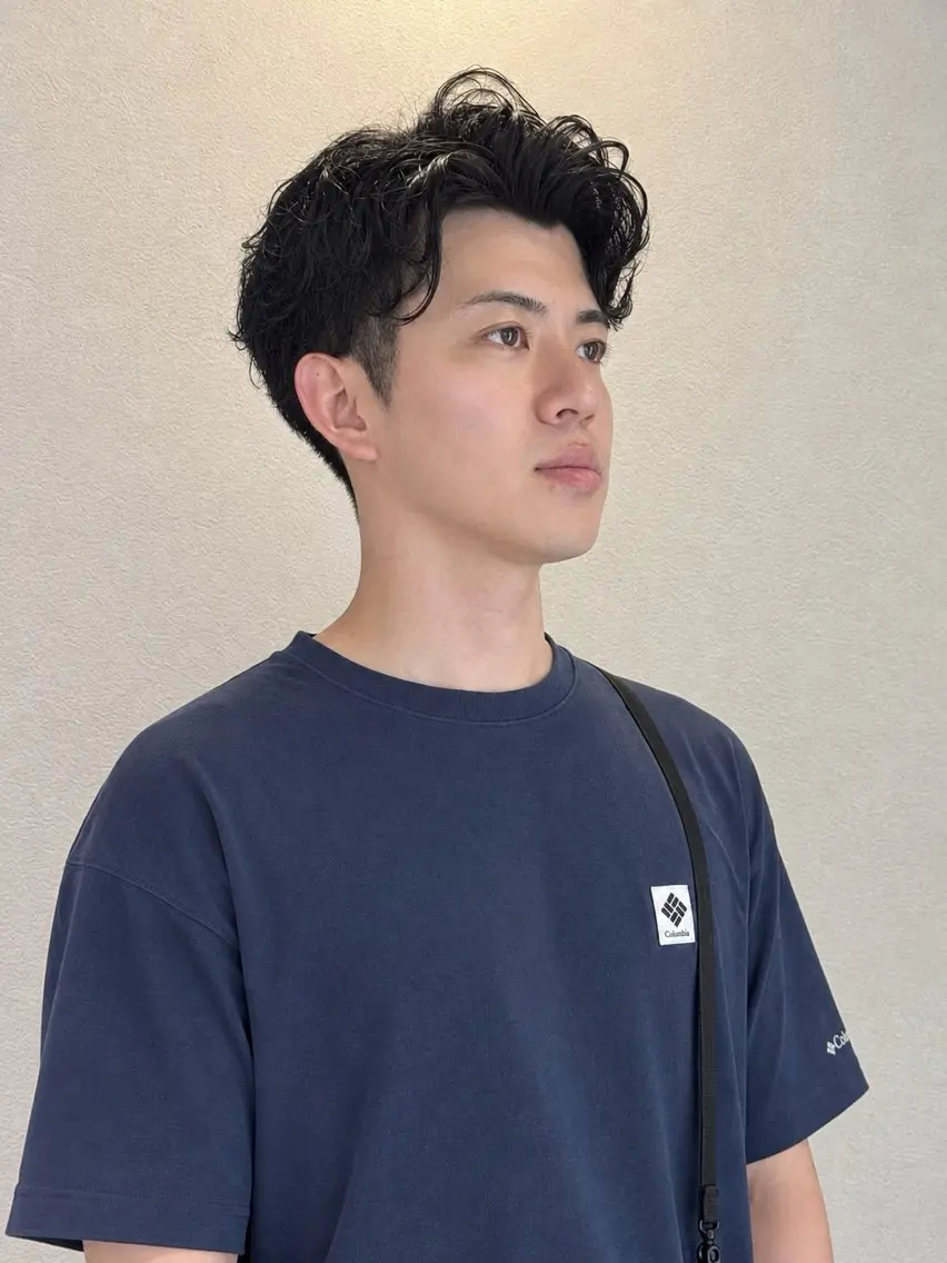 メンズ カット パーマ 🌙似合わせカット 🌙aiのヘアスタイル