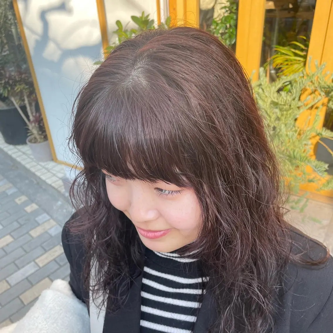カラー ヘアカラー 恵比寿 艶暗髪 🎀Naokoのヘアスタイル