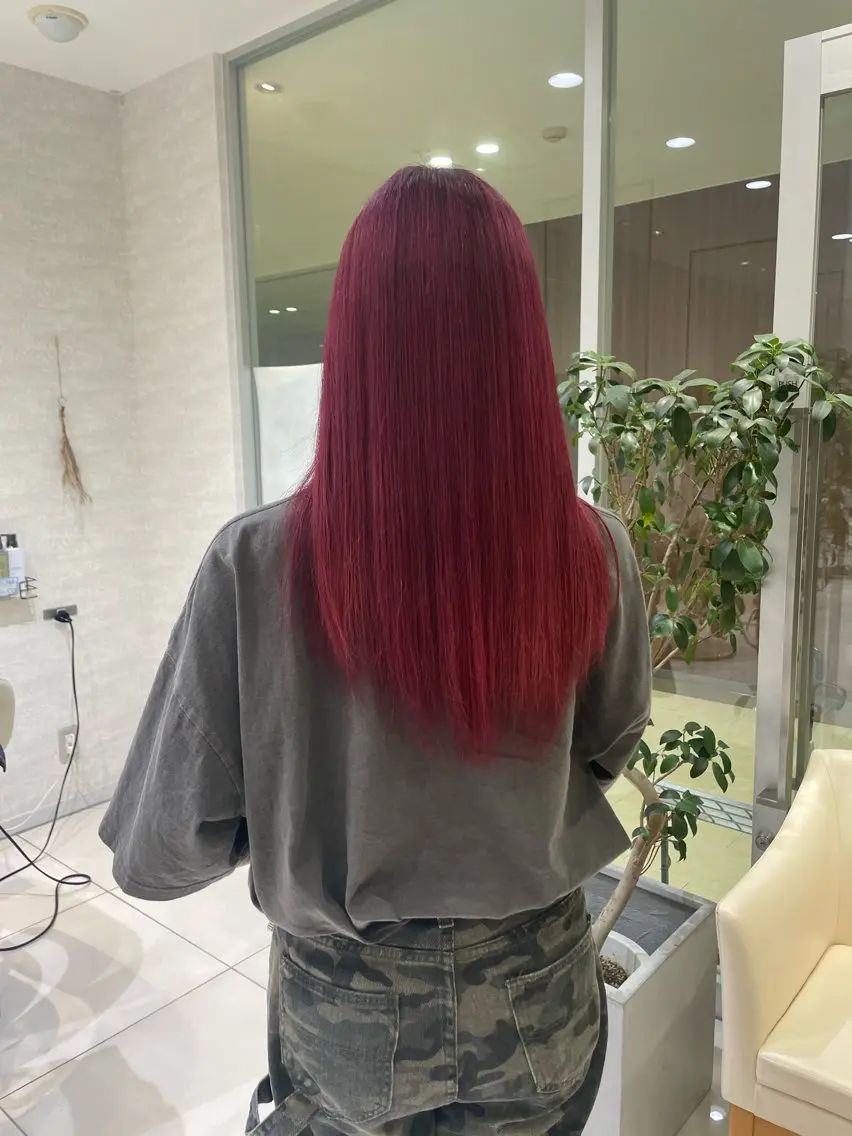 カラー ヘアカラー 🫧L`pul🫧 yuiのヘアスタイル