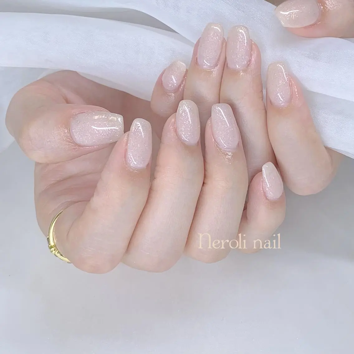 ネイル ワンカラーネイル Neroli nailのネイルデザイン