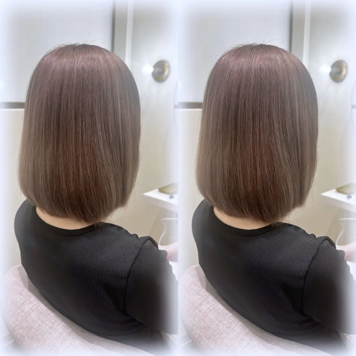 ショート カラー 猪妻 采蘭のヘアスタイル