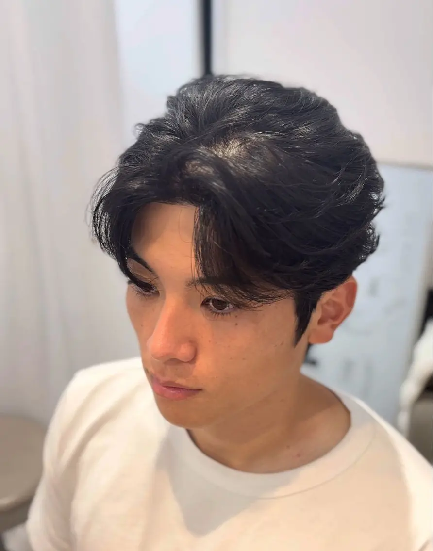 メンズ メンズパーマ 鴨井 凛仁のヘアスタイル