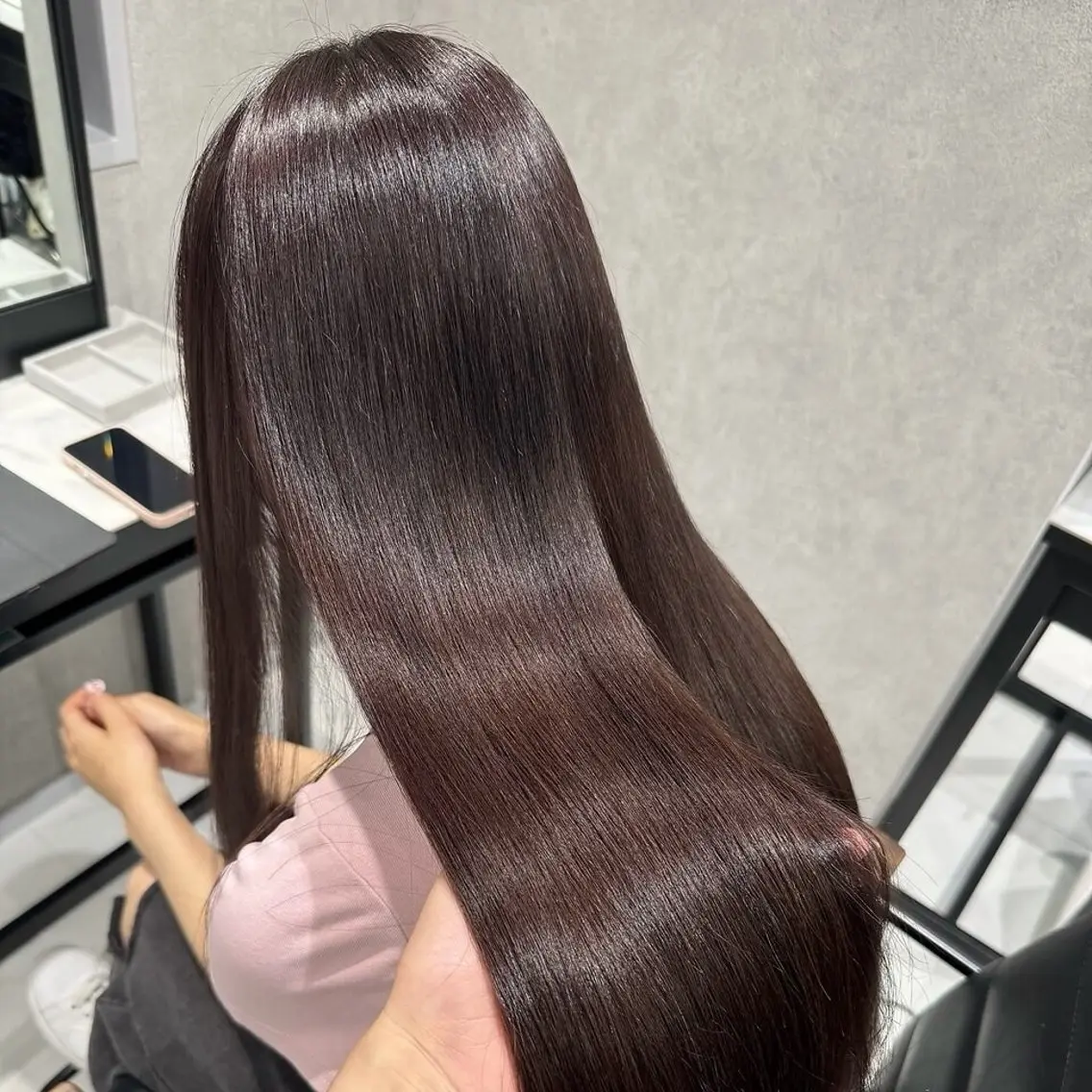 ロング トリートメント 沙瞳sara🎀🫧 /カラーNo.1のヘアスタイル