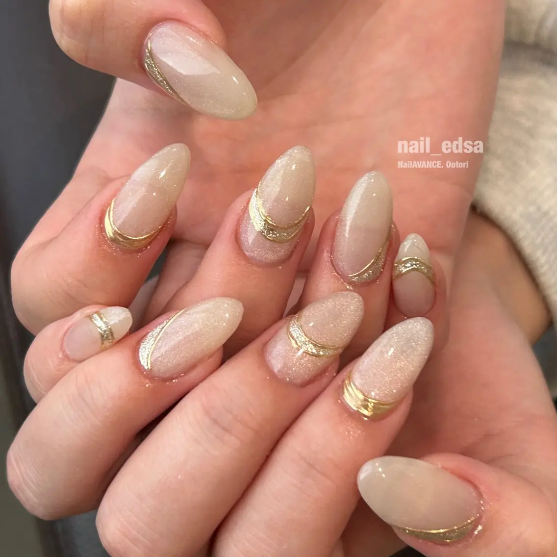 ネイル NailAVANCE 鳳店　山本のネイルデザイン