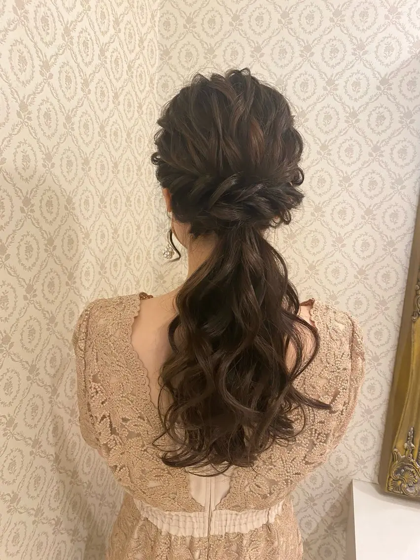 ヘアアレンジ ヘアセット 名駅 eyelash kyokaのマツエク・マツパデザイン