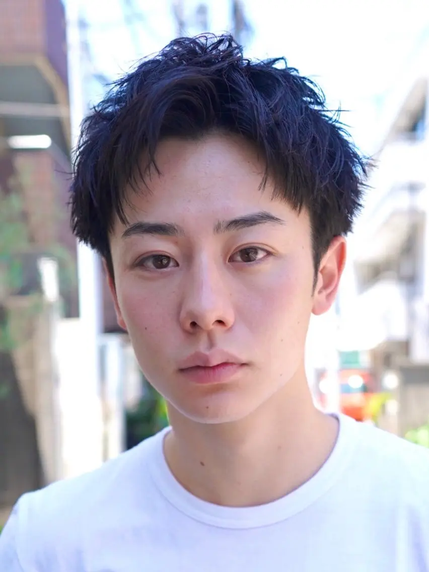 メンズ スパイキーショート カット shun 原宿/表参道のヘアスタイル
