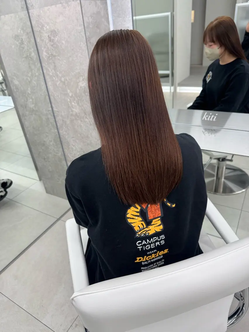 セミロング カラー カット ヘアカラー トリートメント 栄美容師/kiti /ボブ/ケントのヘアスタイル