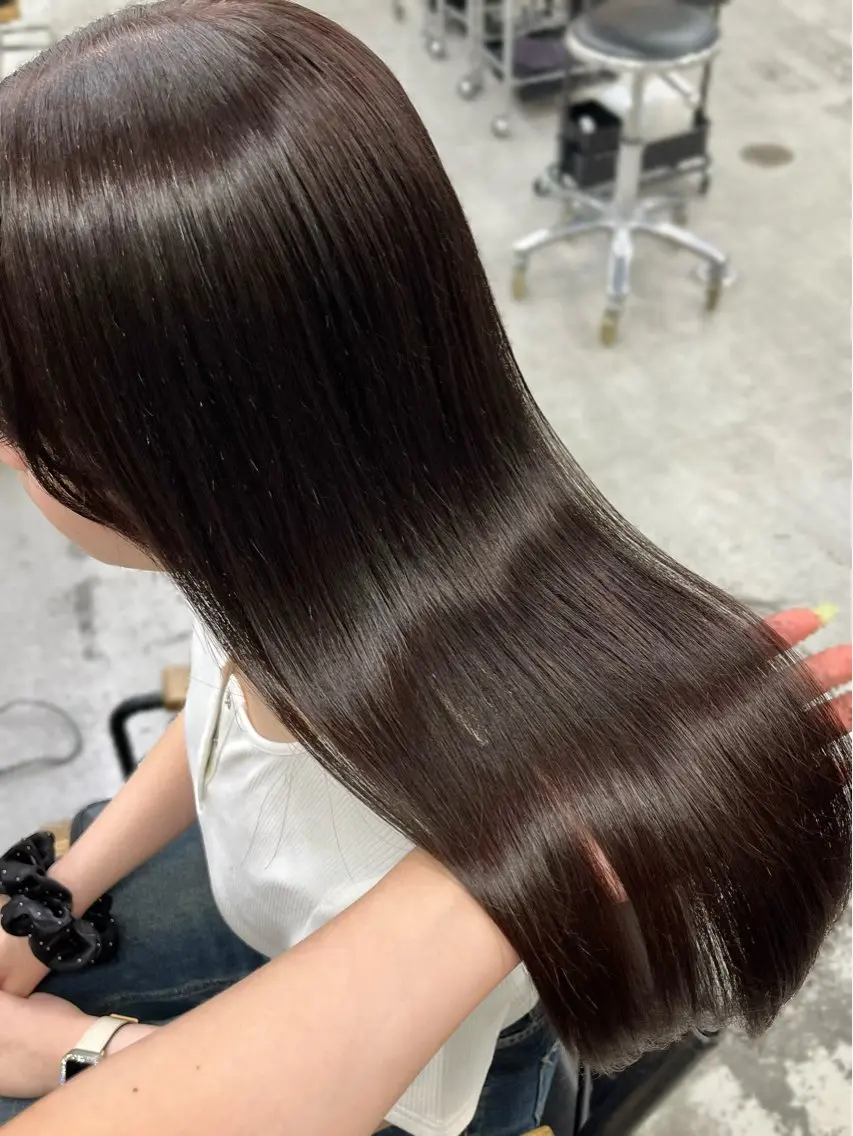 【☘ご新規様限定☘】カット+ワンカラー+うる艶ﾄﾘｰﾄﾒﾝﾄの写真