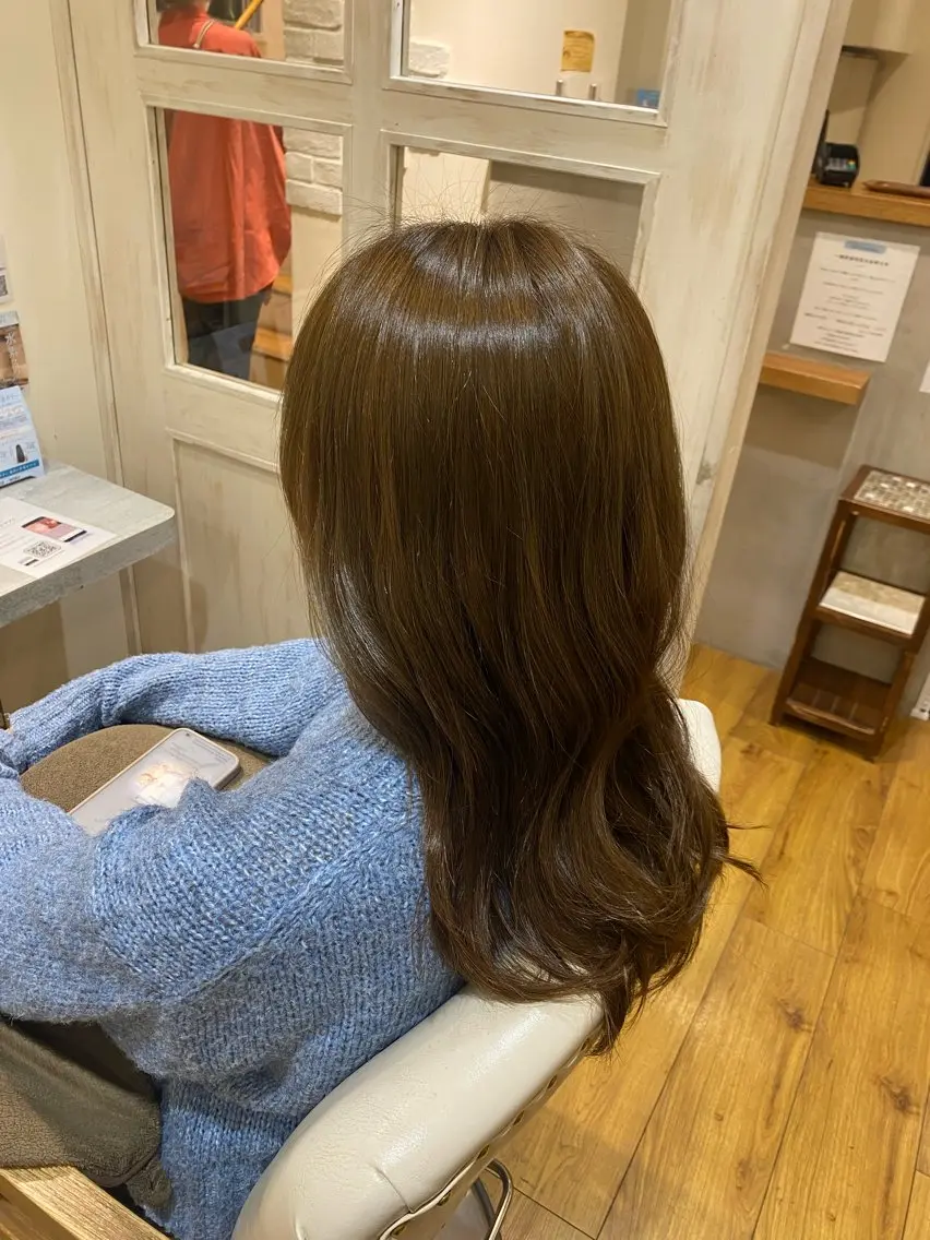 ロング 似合わせカット /ニュアンスパーマのヘアスタイル