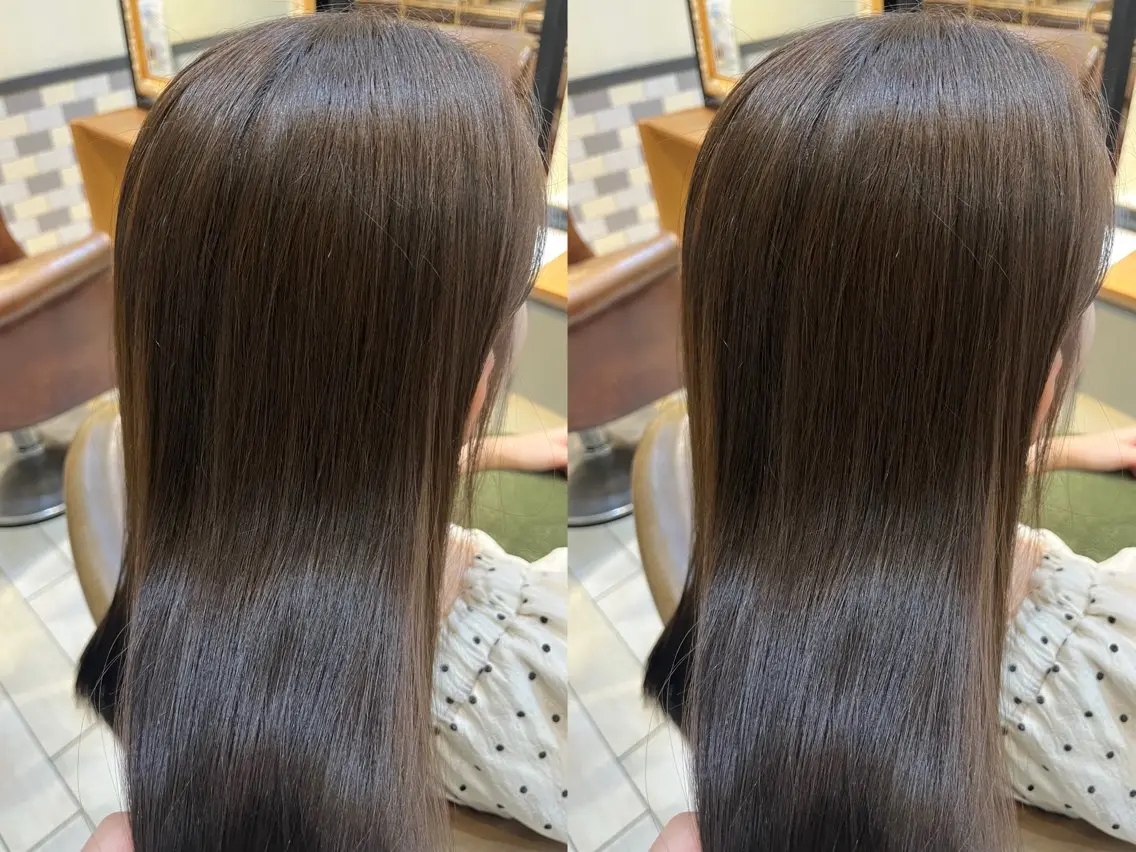 ロング カラー ヘアカラー トリートメント 古屋 澪 艶髪カラー✨のヘアスタイル