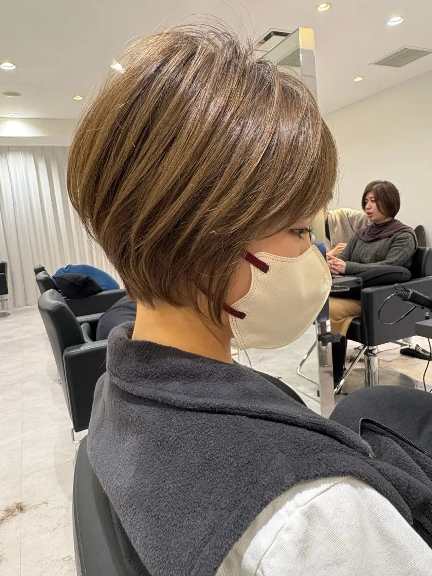 【🧺土日限定🧺】透明感カラー➕似合わせショートカットの写真