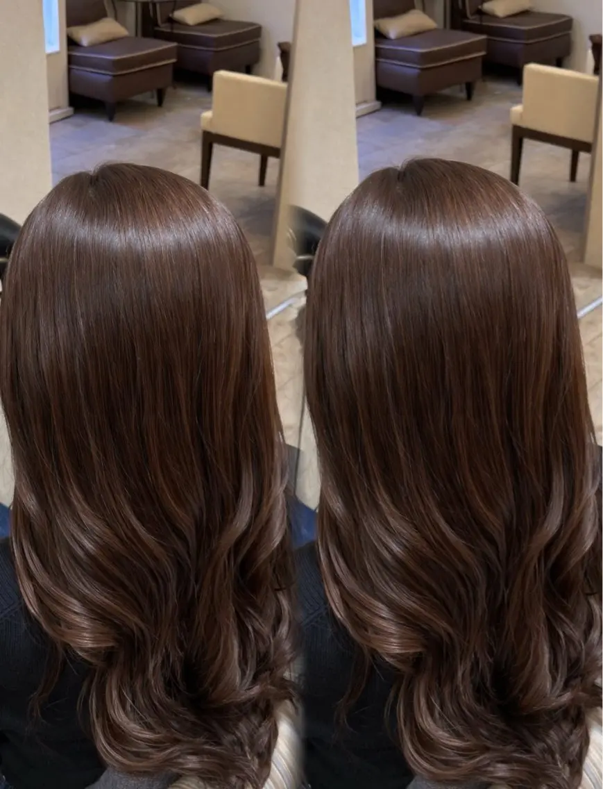 ロング ヘッドスパ 杉本 奈々美のヘアスタイル
