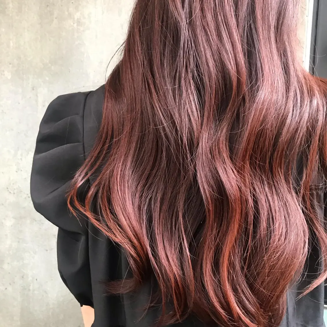 ロング カラー もりたみかこ 美容師お休み中のヘアスタイル