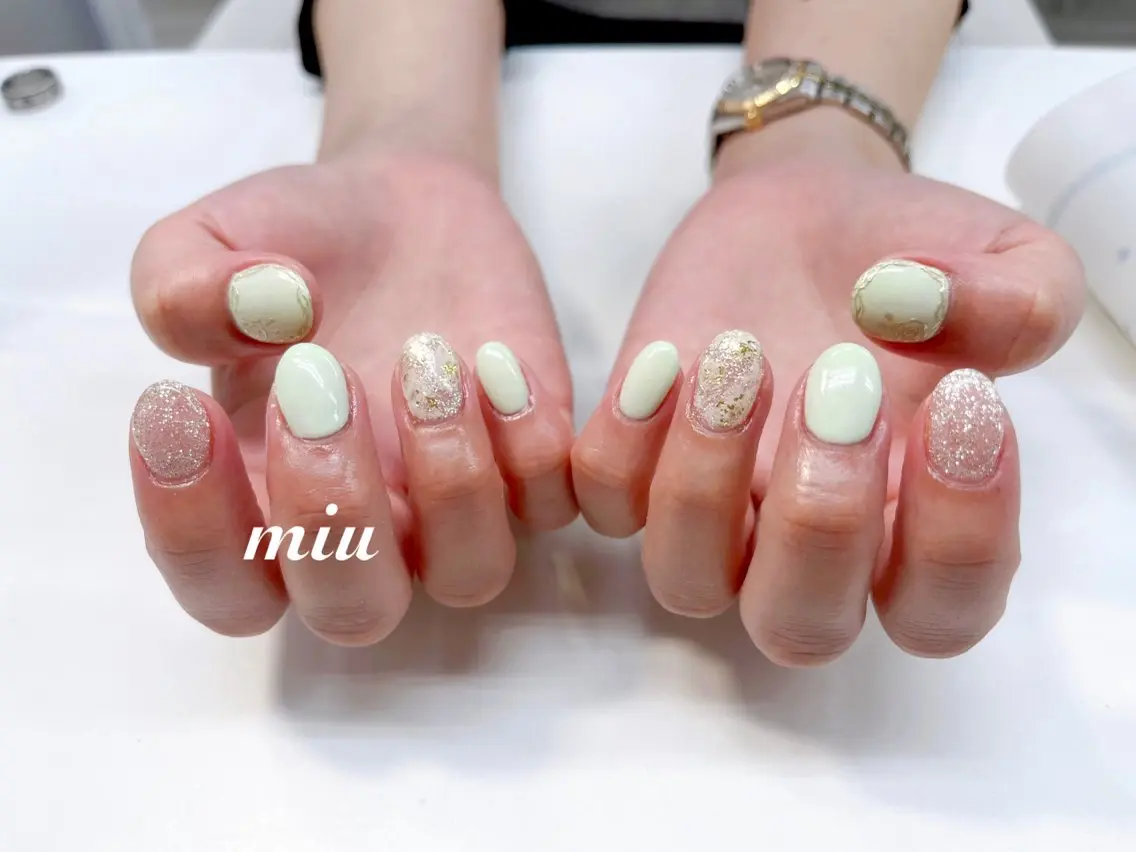 ネイル ハンドネイル miu nail 🐾mihoのネイルデザイン