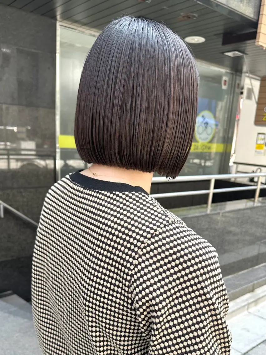 ショート カット ヘアカラー 髪質改善 縮毛矯正/ レイヤー/銀座/本木のヘアスタイル