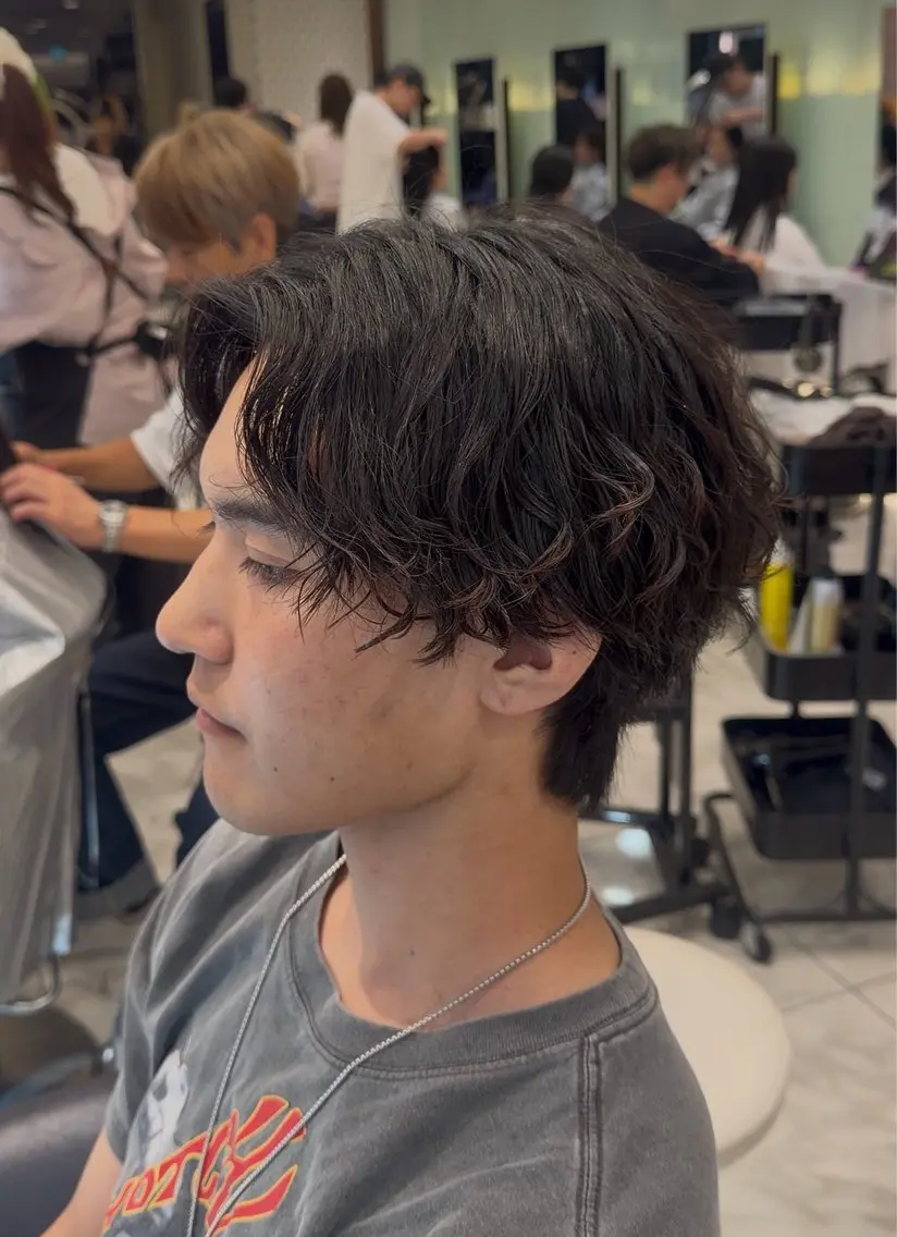 ショート メンズ メンズパーマ 🇬🇧メンズパーマ 特化/ren🎸のヘアスタイル