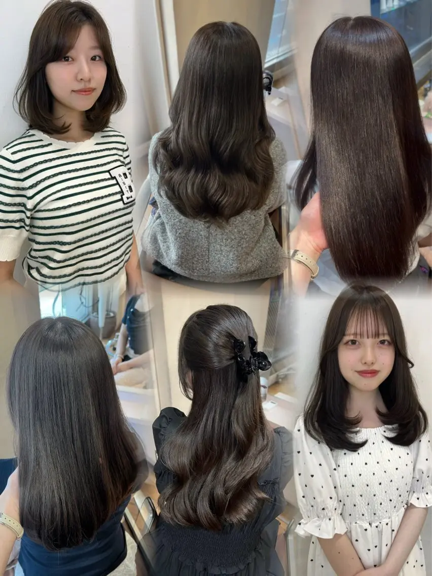 ロング カラー ヘアカラー 'AXIS 栄 Konomiのヘアスタイル