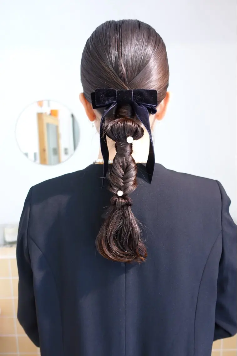 【お祭りや結婚式など🎆💐】ヘアセット👩‍🦰の写真
