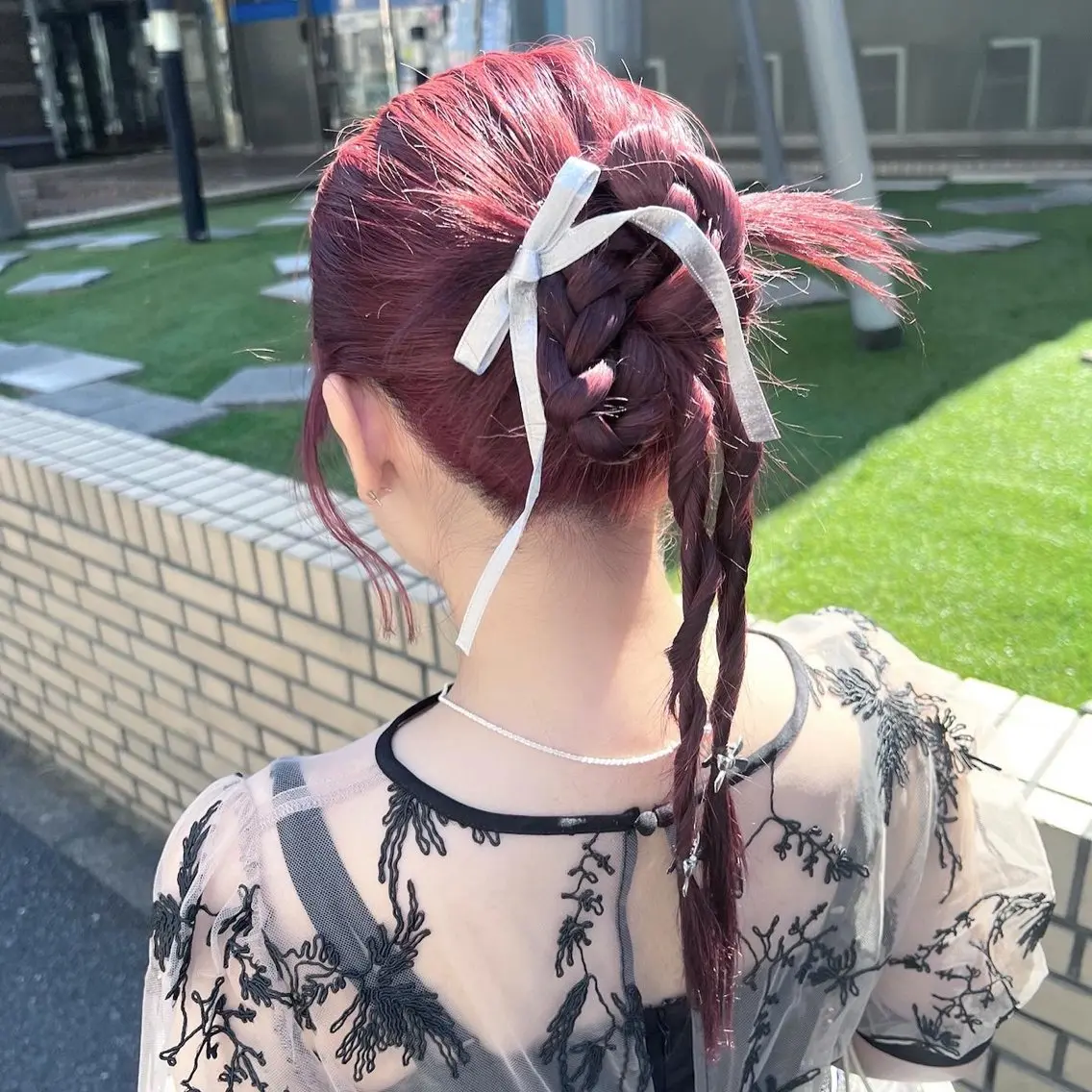ヘアアレンジ 結婚式・ブライダル 松原 梨華のヘアスタイル