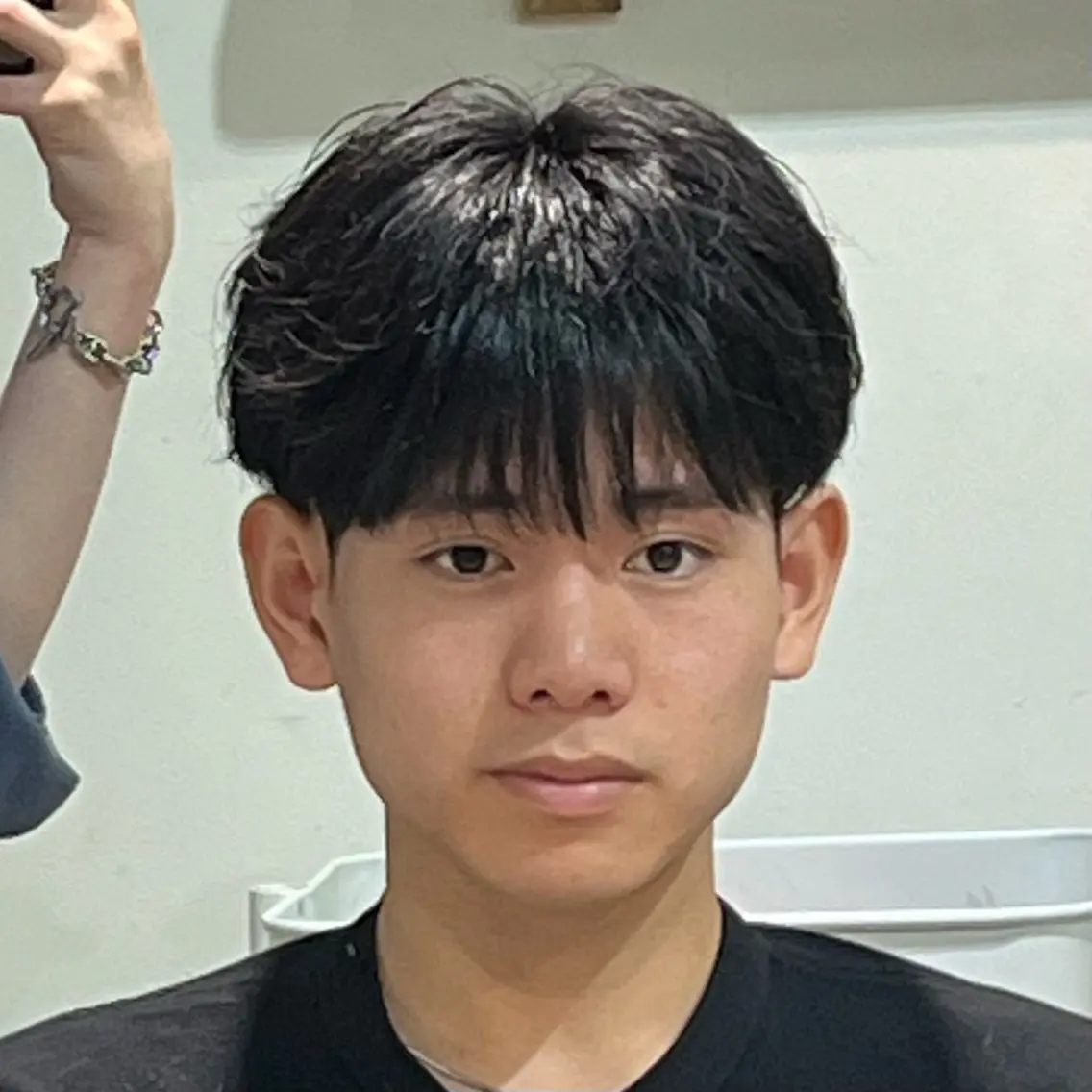 メンズ カット フェザーパーマ🌙 毛流れ yuzukiのヘアスタイル