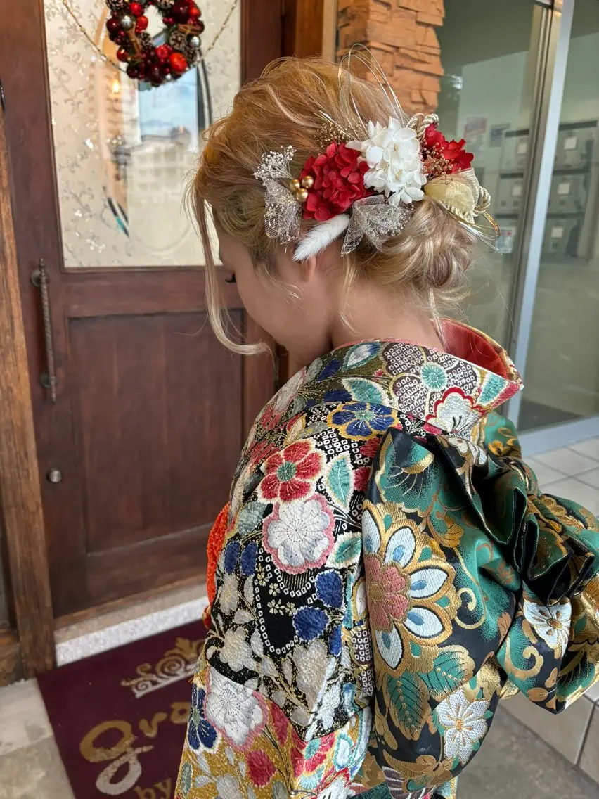 着付け grand juteのヘアスタイル