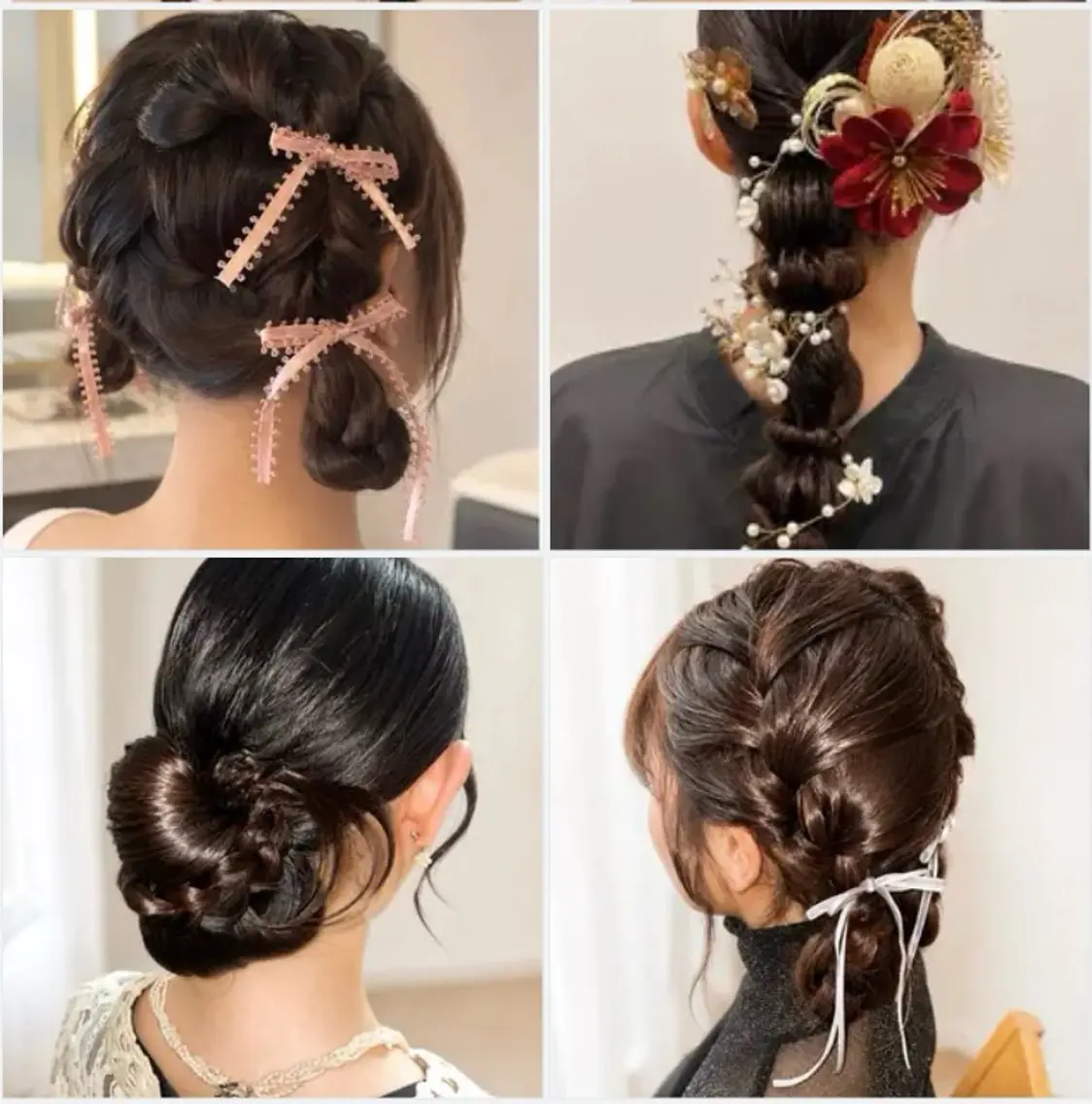 ヘアセットの写真