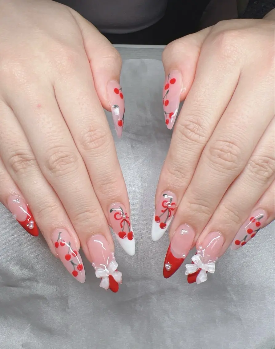 ネイル 長さ出し グラデーション キラキラネイル マグネットネイル ニュアンスネイル Lee Nails チップ長さだし専門店のネイルデザイン