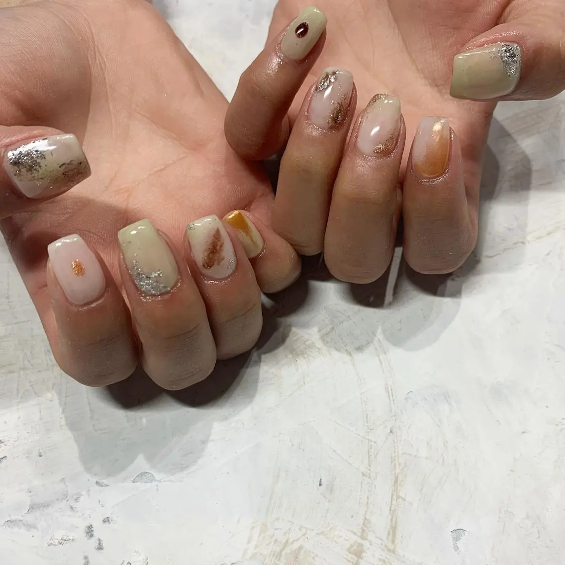 ネイル ハンドネイル ハンドケア lylynail YUUKAのネイルデザイン