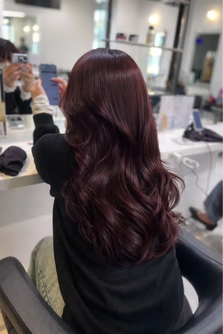 カラー ヘアカラー トリートメント 🥀韓流暖色ヘア 🥀yuzukiのヘアスタイル