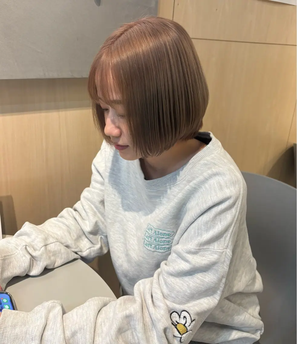 ショート ショートレイヤー 韓国風ヘア レイヤーカット ショートヘア 小顔カット 垢抜けレイヤー特化× 髪質改善 藤原悠暉のヘアスタイル