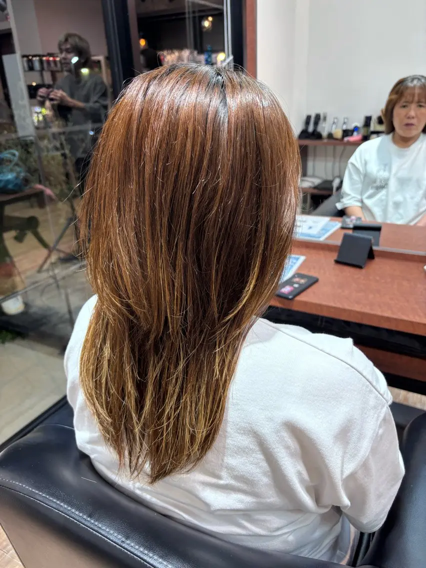 セミロング Hair Dco YUKAのヘアスタイル