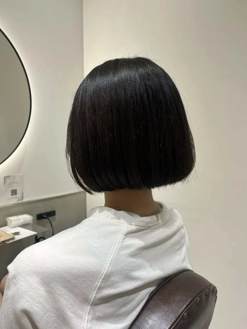 ショート カット 髪質改善/レイヤー× 縮毛矯正🤍maiのヘアスタイル