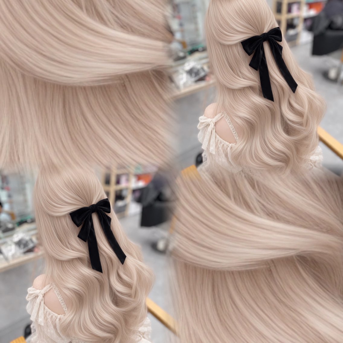 ロング カラー ハイトーン特化💍 NØRN💍韓国のヘアスタイル