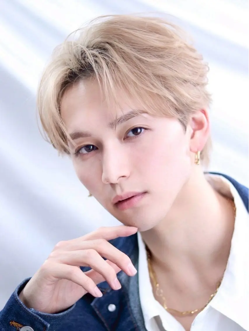 ミディアム カラー ヘアカラー 田中 優響のヘアスタイル