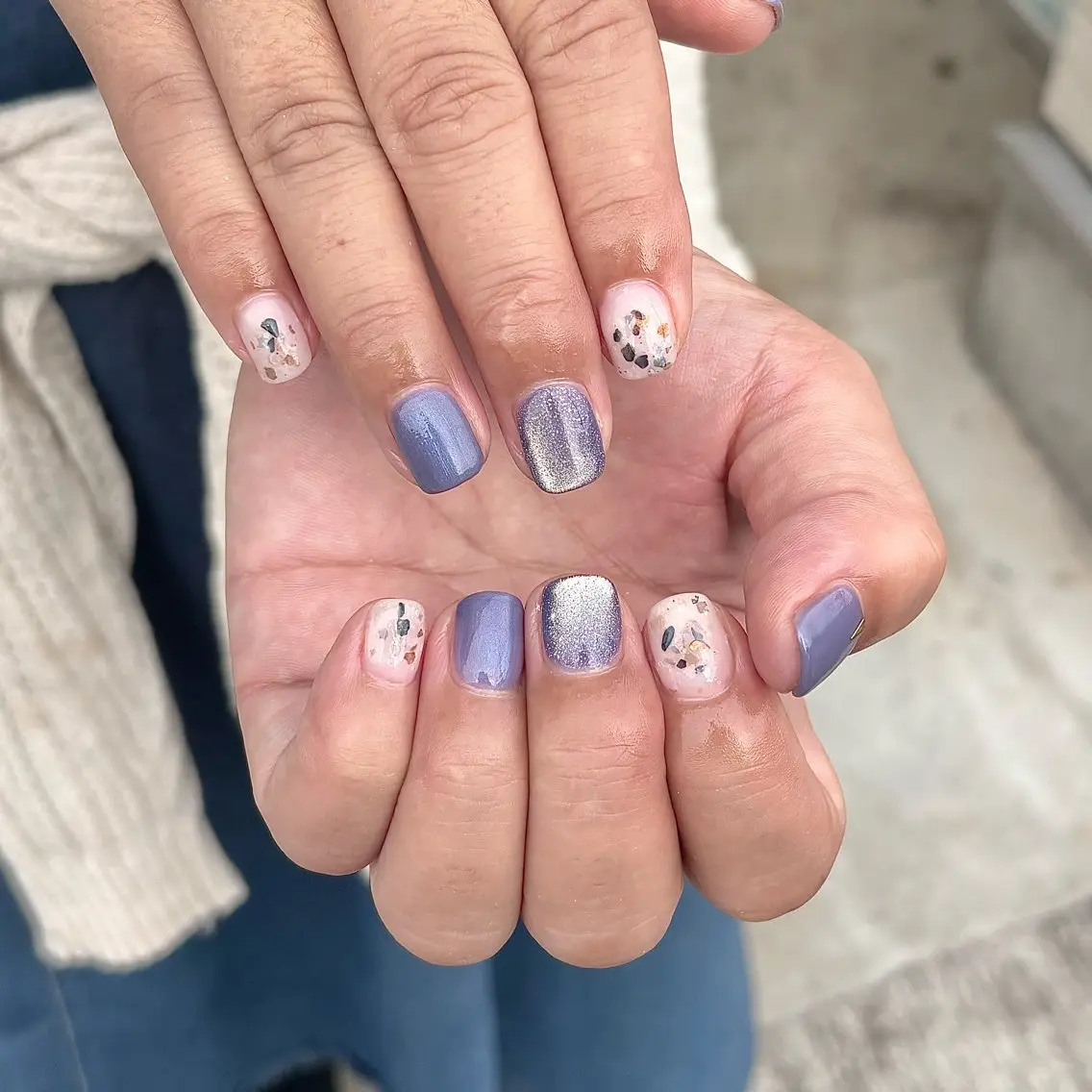 ネイル シンプルネイル 構 加奈子のネイルデザイン