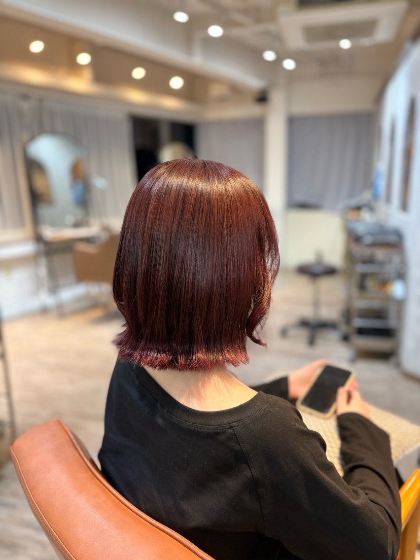 カラー ヘアカラー Lyajitto♫ りこのヘアスタイル